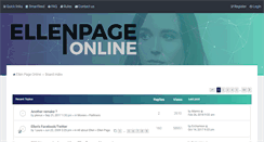 Desktop Screenshot of board.ellen-page.net