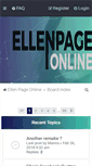 Mobile Screenshot of board.ellen-page.net